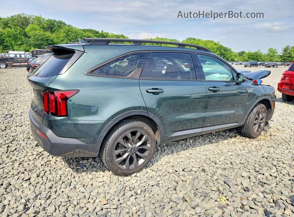5XYRHDLF4NG103205 2022 KIA SORENTO Gray Trasero derecho