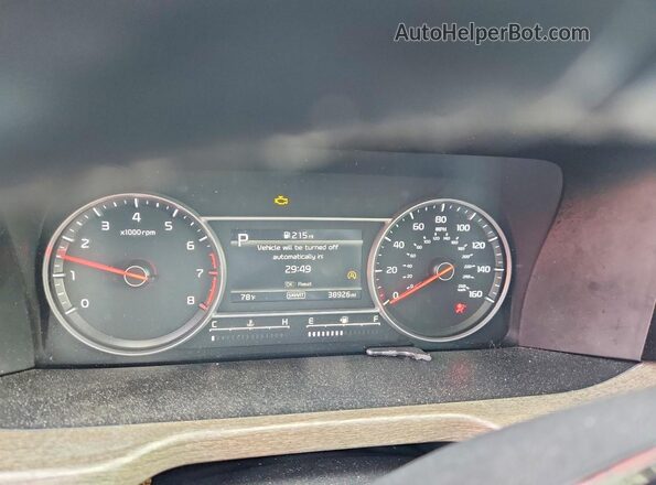 5XYRHDLF4NG103205 2022 KIA SORENTO Gray Vista del cuadro de instrumentos