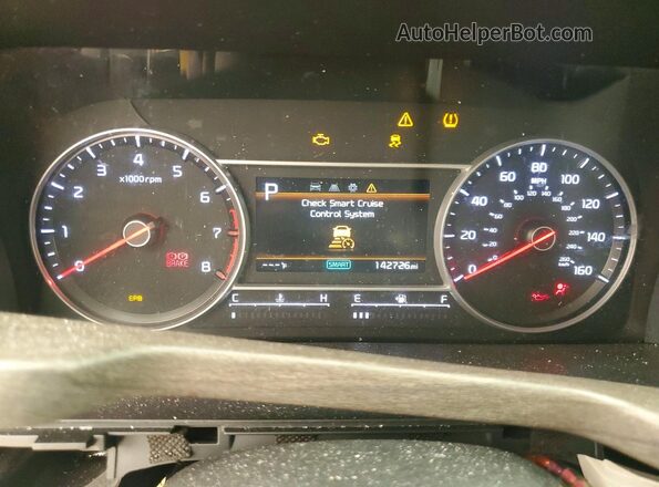 5XYRHDLF6MG013293 2021 KIA SORENTO Черный Вид щитка приборов