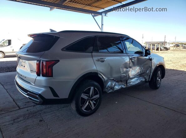 5XYRHDLF6MG026254 2021 KIA SORENTO Silver Rear right