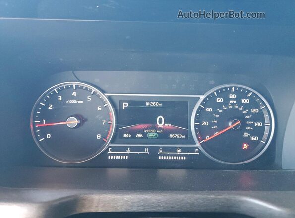 5XYRHDLF6MG026254 2021 KIA SORENTO Silver Instrument cluster view