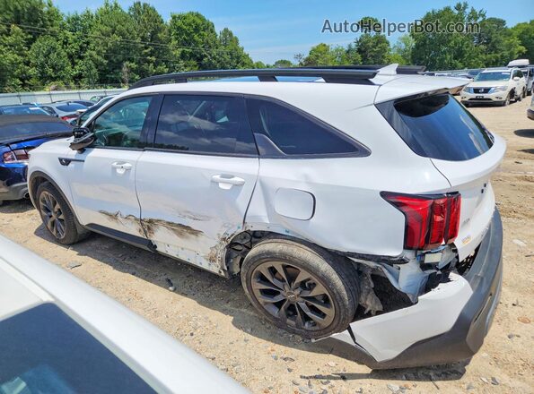 5XYRHDLF6NG130678 2022 KIA SORENTO White უკანა მარცხენა