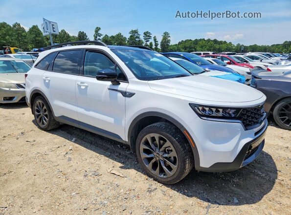 5XYRHDLF6NG130678 2022 KIA SORENTO White წინა მარჯვენა