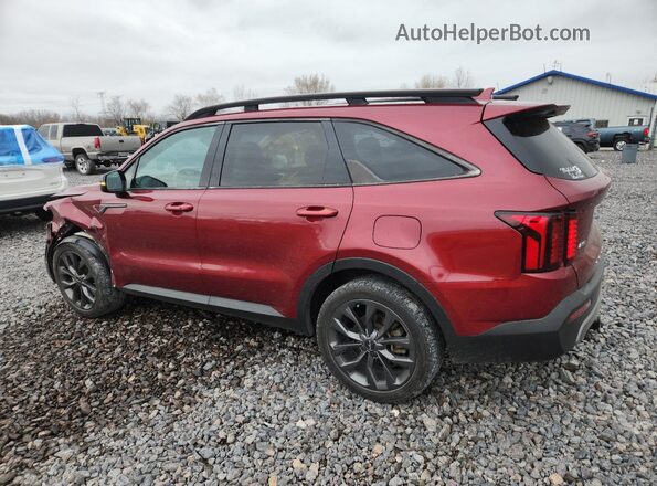 5XYRHDLF7NG094452 2022 KIA SORENTO Red Tył lewy