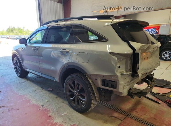 5XYRHDLF7NG138837 2022 KIA SORENTO Gray Rear left