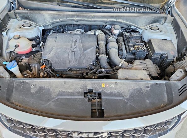 5XYRHDLF7NG138837 2022 KIA SORENTO Gray Rear interior view
