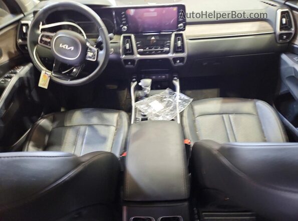 5XYRHDLF7PG163854 2023 KIA SORENTO Charcoal Dashboard view