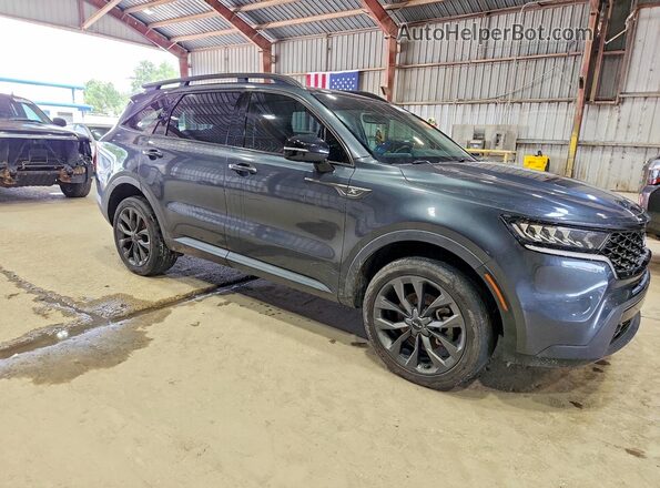 5XYRHDLF7PG163854 2023 KIA SORENTO Charcoal Front right
