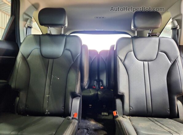 5XYRHDLF7PG163854 2023 KIA SORENTO Charcoal Rear seats view