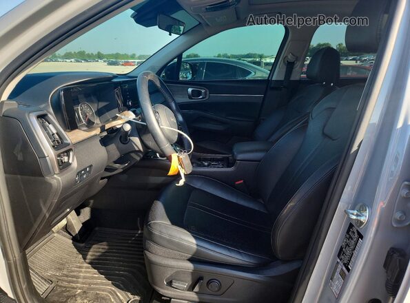5XYRHDLF9NG160595 2022 KIA SORENTO Gray Vista interior delantera