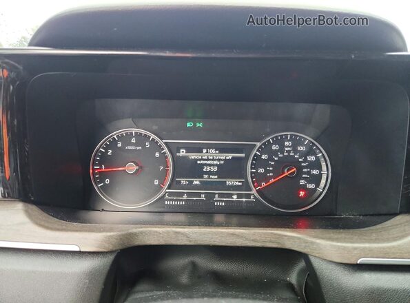 5XYRHDLF9PG247447 2023 KIA SORENTO Серый Вид щитка приборов