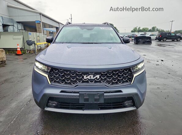 5XYRHDLF9PG247447 2023 KIA SORENTO Серый Вид спереди