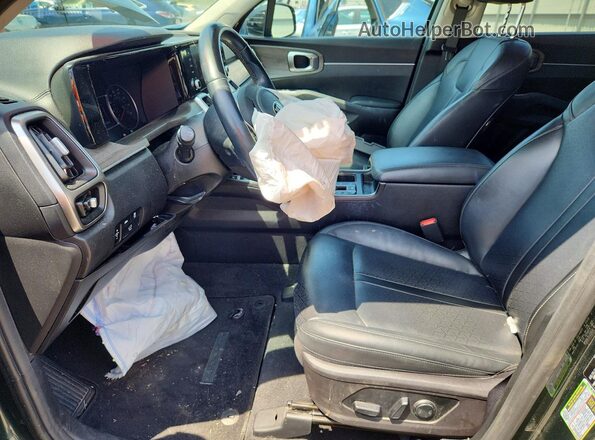 5XYRHDLFXMG073688 2021 KIA SORENTO Gray Vista interior delantera