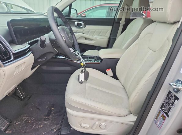 5XYRK4JF0SG386167 2025 KIA SORENTO Gray Widok wnętrza z przodu