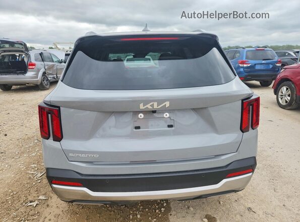 5XYRK4JF0SG386167 2025 KIA SORENTO Gray Widok z tyłu