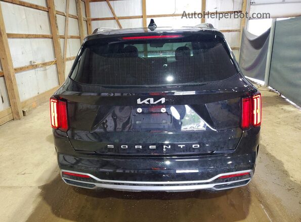 5XYRK4LF0NG154220 2022 KIA SORENTO Black Հետևի տեսք