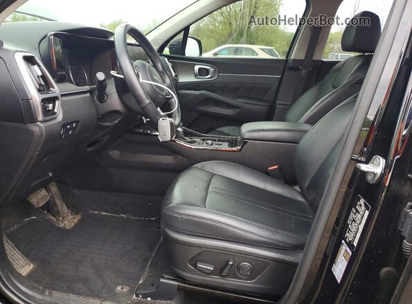 5XYRK4LF0NG154220 2022 KIA SORENTO Black Սալոնի դիմացի տեսք