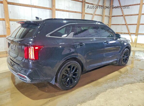 5XYRK4LF0NG154220 2022 KIA SORENTO Black Հետևի աջ