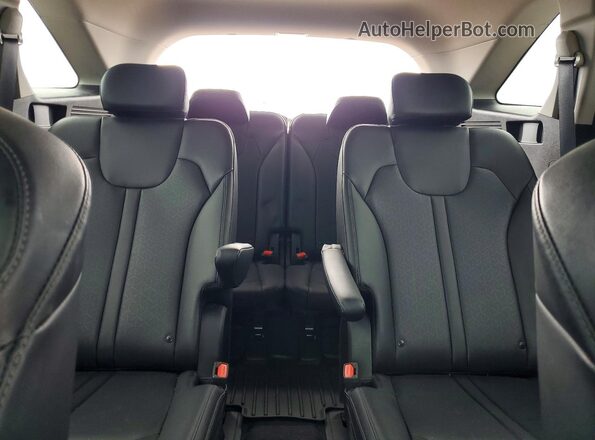 5XYRK4LF0NG154220 2022 KIA SORENTO Black Հետևի նստատեղերի տեսք