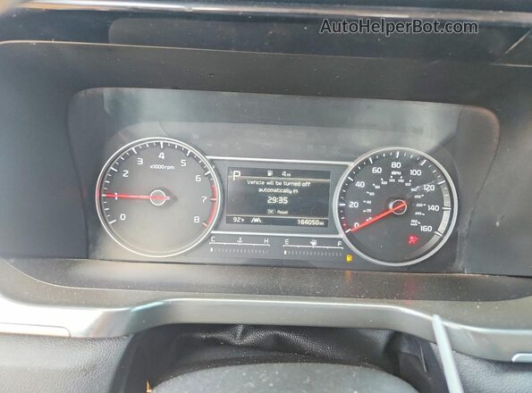 5XYRK4LF4MG024682 2021 KIA SORENTO Красный Вид щитка приборов