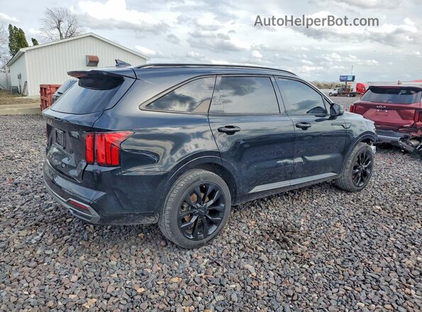 5XYRK4LF4NG077772 2022 KIA SORENTO Black Задня права чверть