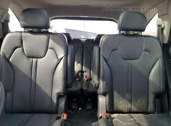 5XYRK4LF4NG077772 2022 KIA SORENTO Black Вид задніх сидінь