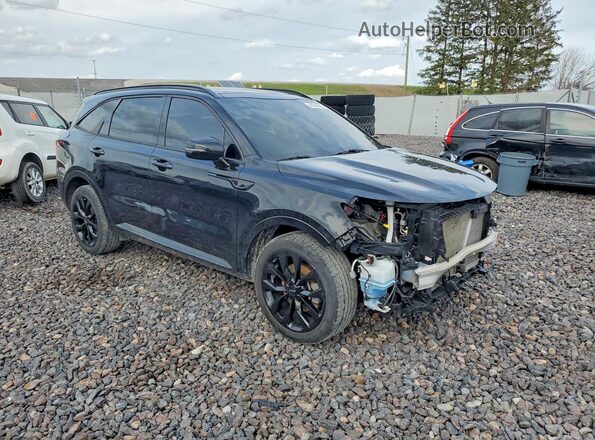 5XYRK4LF4NG077772 2022 KIA SORENTO Black Передня права чверть