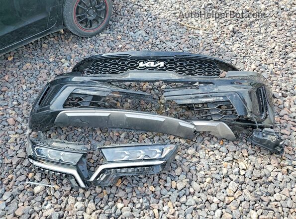 5XYRK4LF4NG077772 2022 KIA SORENTO Black Вид наклейки з VIN-кодом