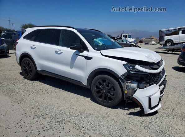 5XYRK4LF4NG127053 2022 KIA SORENTO White Передня права чверть