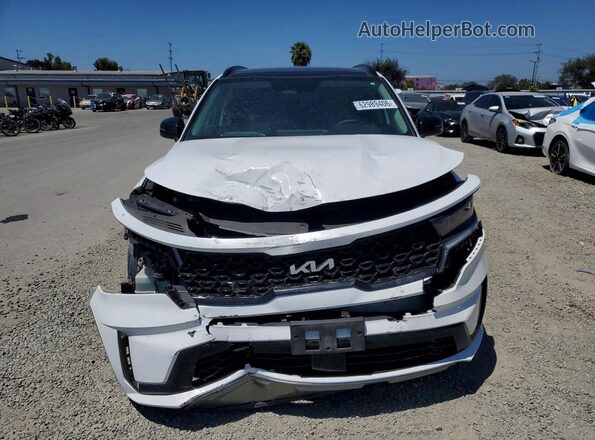 5XYRK4LF4NG127053 2022 KIA SORENTO White Вид спереду