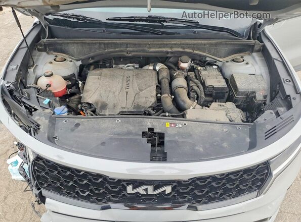 5XYRK4LF4NG159078 2022 KIA SORENTO Gray Շարժիչի բաժամունքի տեսք