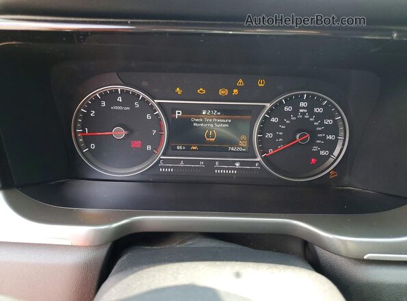 5XYRK4LF4NG159078 2022 KIA SORENTO Gray Սարքավորումների վահանակի տեսք