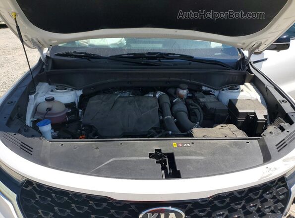 5XYRK4LF5MG049266 2021 KIA SORENTO White Սալոնի հետևի տեսք