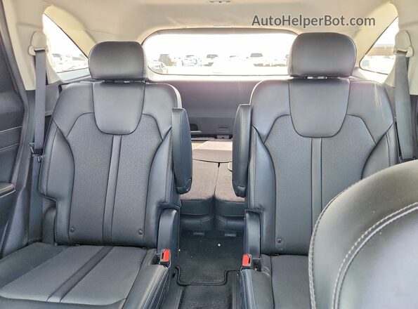 5XYRK4LF5MG060185 2021 KIA SORENTO Red Вид задніх сидінь