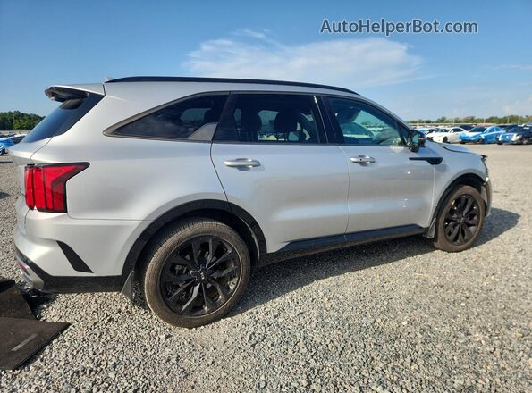5XYRK4LF7MG059636 2021 KIA SORENTO Silver Задня права чверть