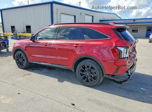 5XYRK4LF7NG134689 2022 KIA SORENTO Red Задня ліва чверть