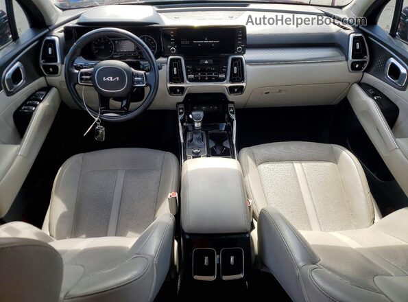 5XYRK4LF7NG134689 2022 KIA SORENTO Red Вид панелі приладів
