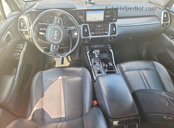 5XYRK4LF7NG135650 2022 KIA SORENTO Gray Dashboard view
