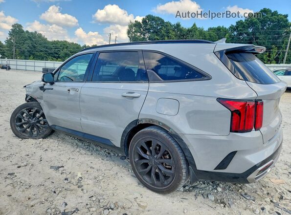 5XYRK4LF7NG135650 2022 KIA SORENTO Gray Rear left