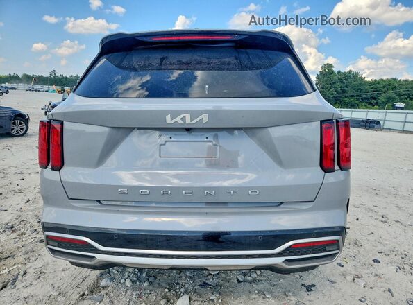 5XYRK4LF7NG135650 2022 KIA SORENTO Gray Rear view