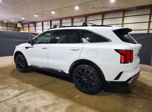 5XYRK4LF9NG127646 2022 KIA SORENTO White Հետևի ձախ