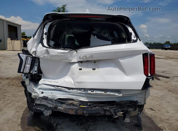5XYRK4LF9PG170774 2023 KIA SORENTO White Widok z tyłu