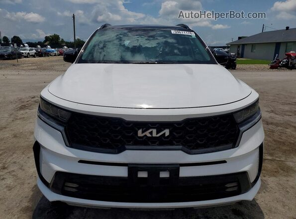 5XYRK4LF9PG170774 2023 KIA SORENTO White Widok z przodu