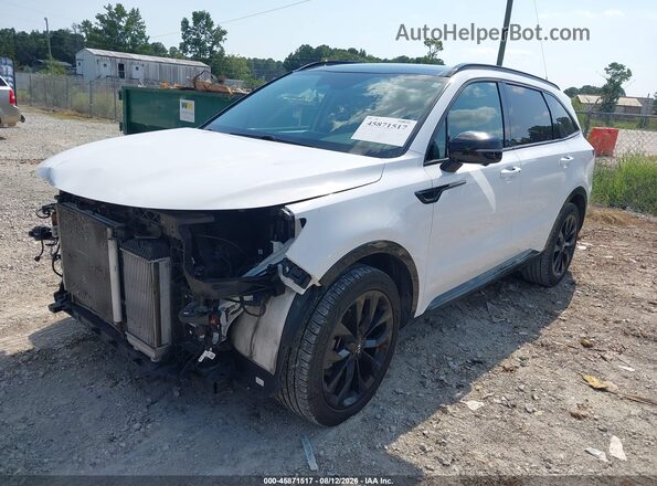 5XYRK4LFXMG051482 2021 KIA SORENTO White Vista tres cuartos delantera izquierda