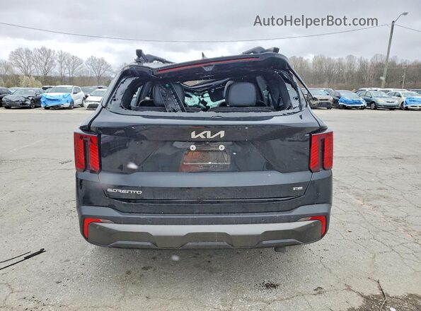 5XYRKDJF1RG262712 2024 KIA SORENTO Черный Вид сзади