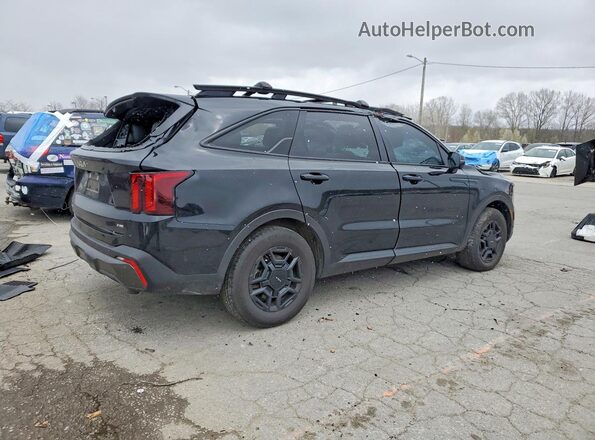 5XYRKDJF1RG262712 2024 KIA SORENTO Черный Задняя правая четверть