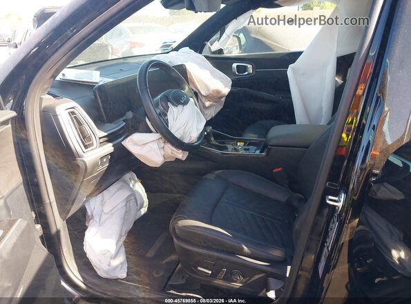 5XYRKDJF2RG264484 2024 KIA SORENTO Черный Вид салона спереди
