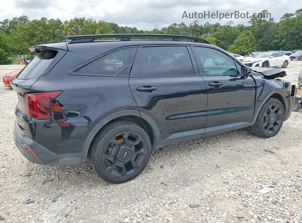 5XYRKDJF2RG280605 2024 KIA SORENTO Black უკანა მარჯვენა