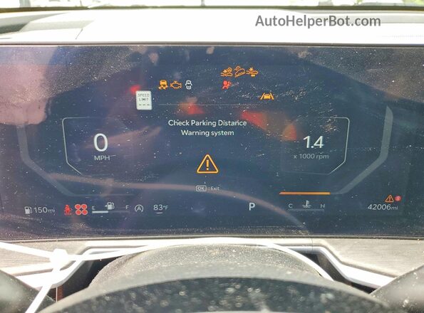 5XYRKDJF2RG280605 2024 KIA SORENTO Black ხელსაწყოთა პანელის ხედი