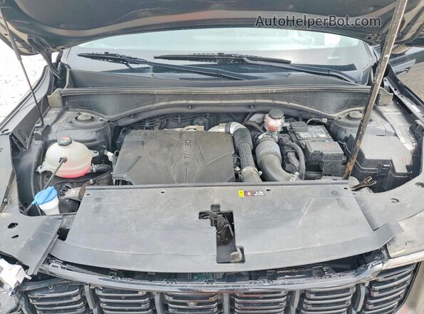 5XYRKDJF2RG280605 2024 KIA SORENTO Black ძრავის განყოფილების ხედი
